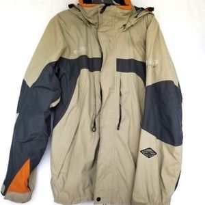 Columbia Titanium Omni Tech Double Zip Jacket
